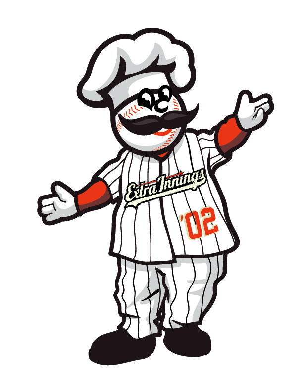 Homer, the Extra Innings Paninos mascot